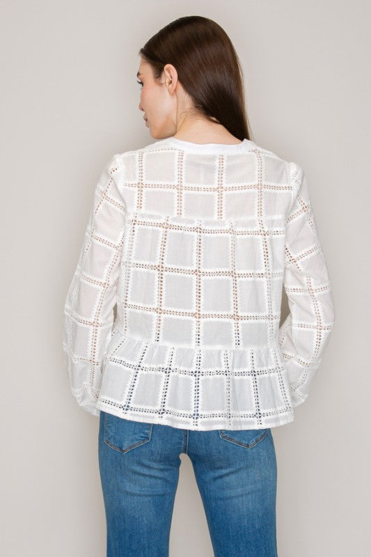 Betthy Detailed Blouse