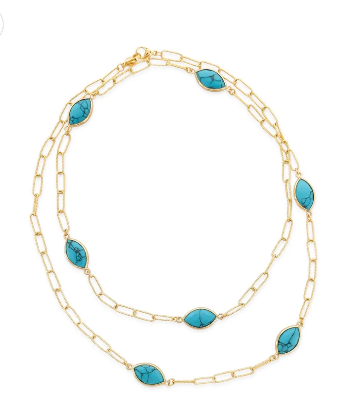 Cleopatra Turquoise Necklace