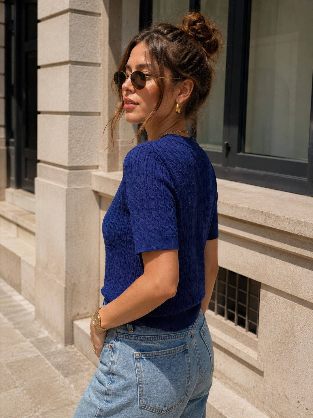 Elle Cable Kint Tank