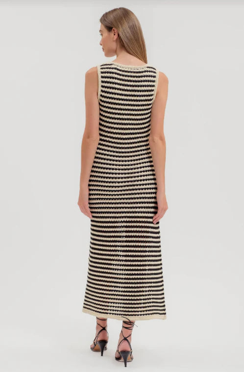 Melanie Crochet Riviera Maxi Dress