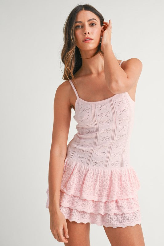 Juliette Candy Pink mini dress
