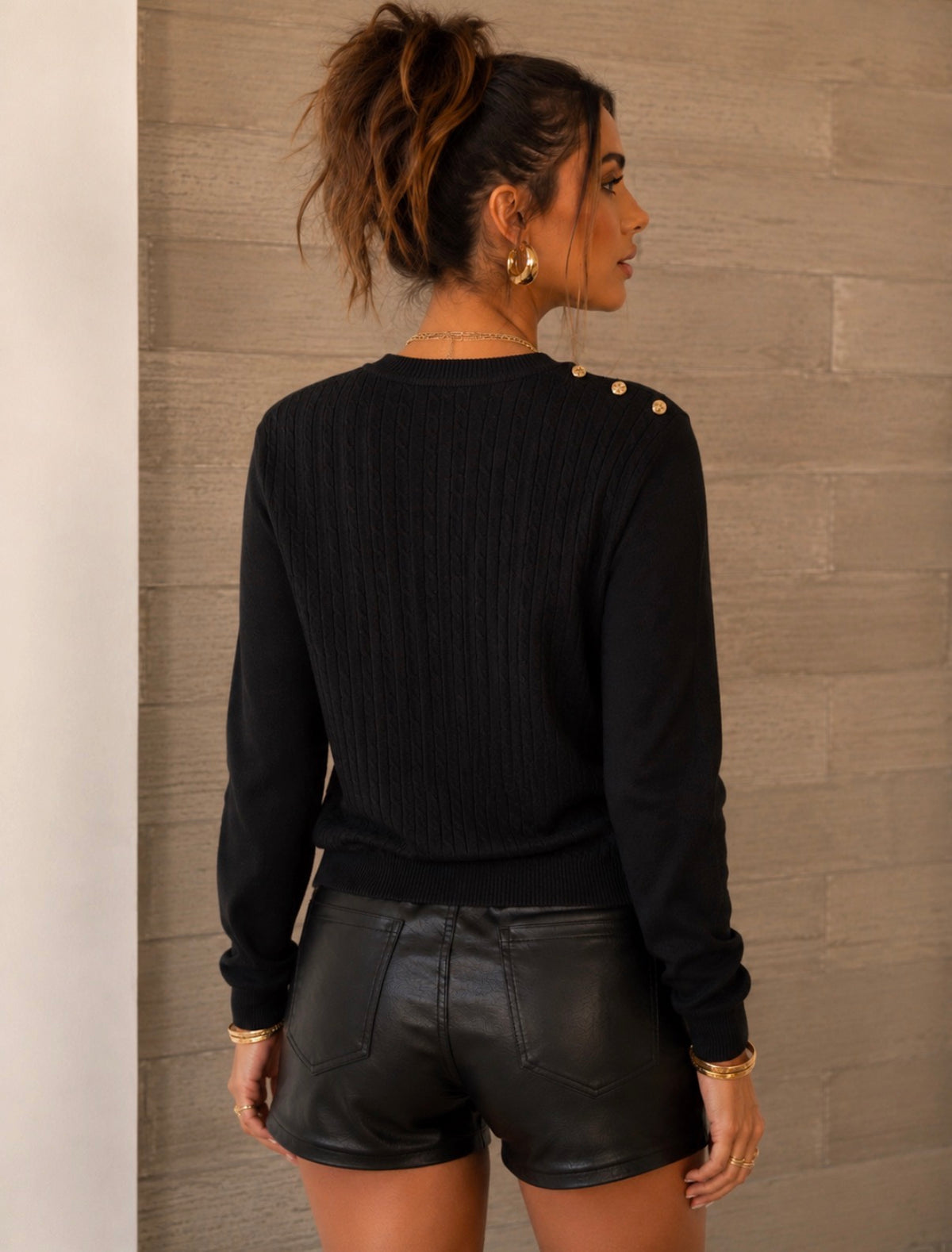 Lisa Cable Knit Sweater
