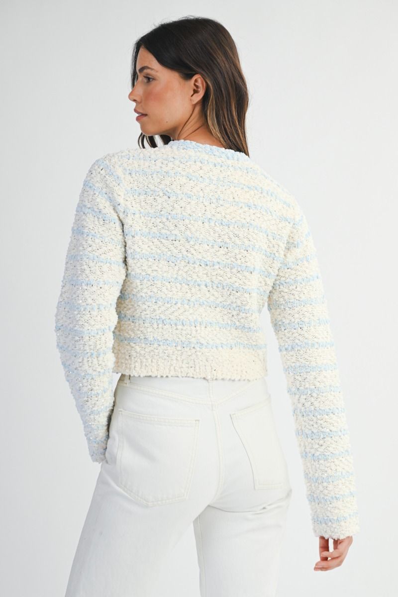 Colette Knitted Glitz Cardigan