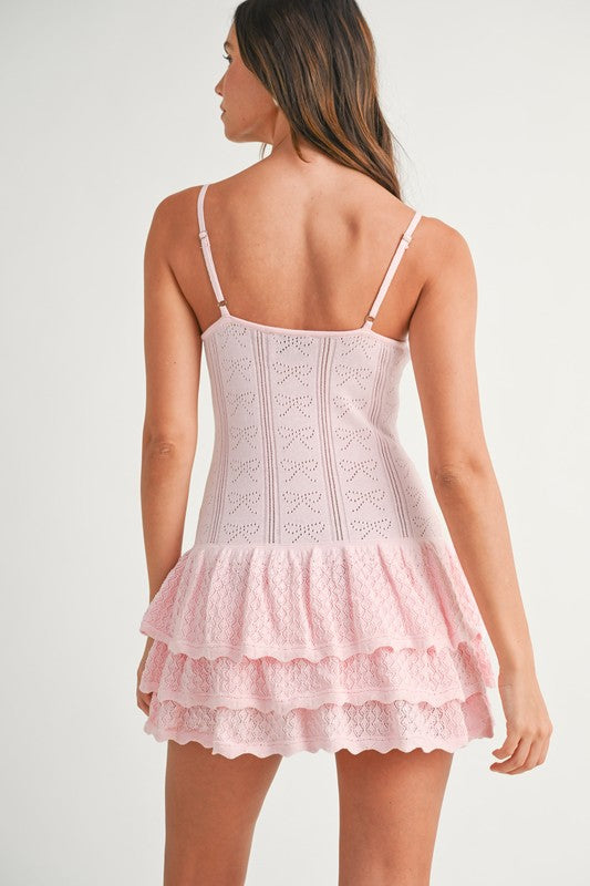 Juliette Candy Pink mini dress