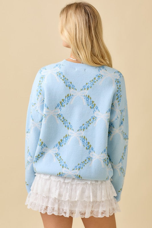 Floralie Knitted Sweater