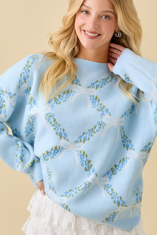 Floralie Knitted Sweater