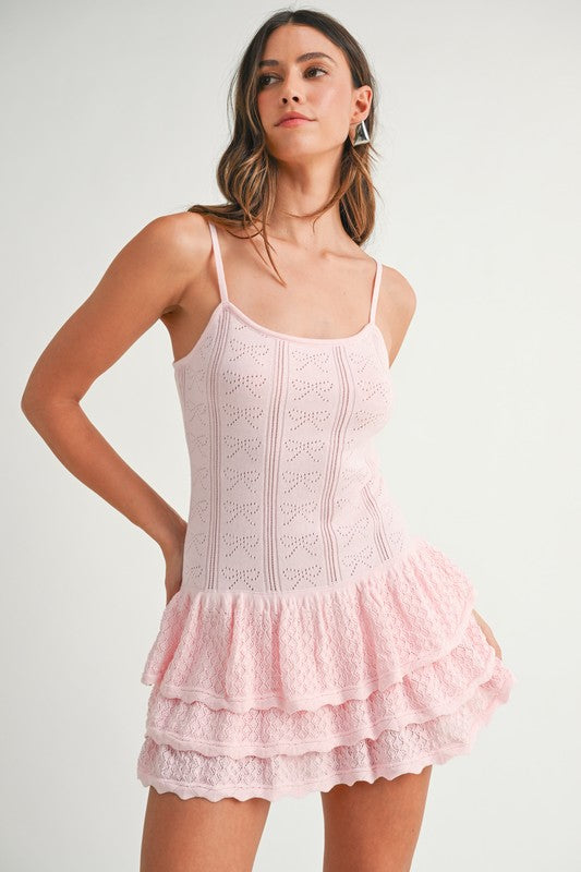 Juliette Candy Pink mini dress