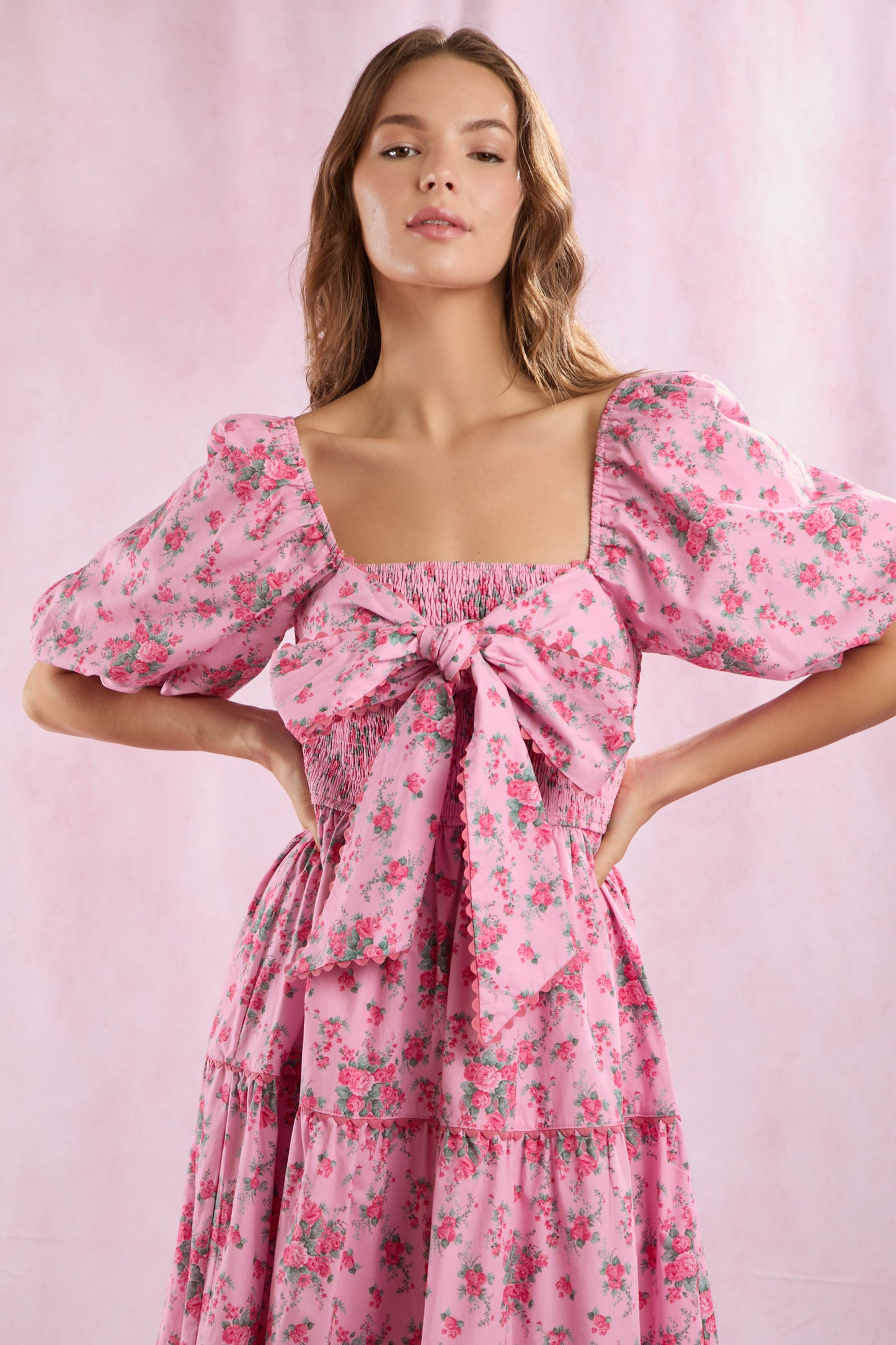 Avery Floral Maxi Dress
