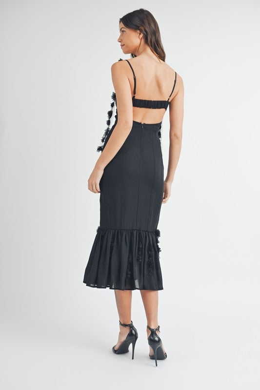 Elvira Black Gown Dress