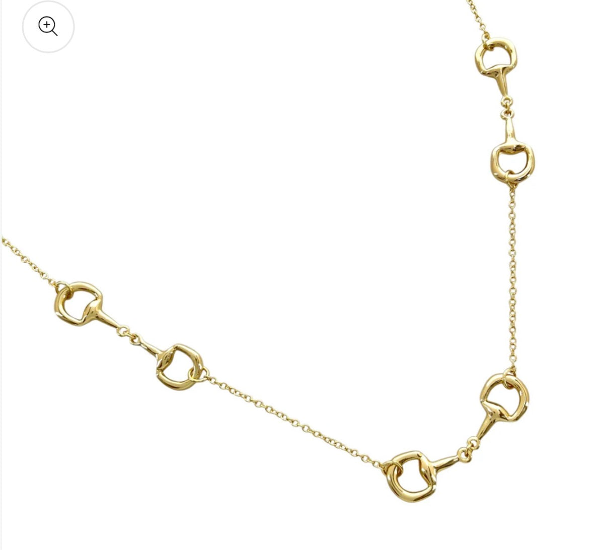 Gigi Horse Bite Necklace