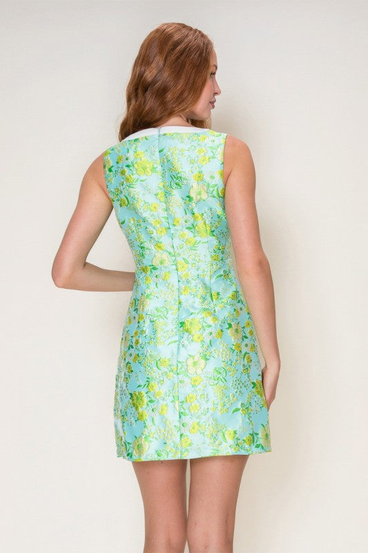 Celeste Floral Jaquard
