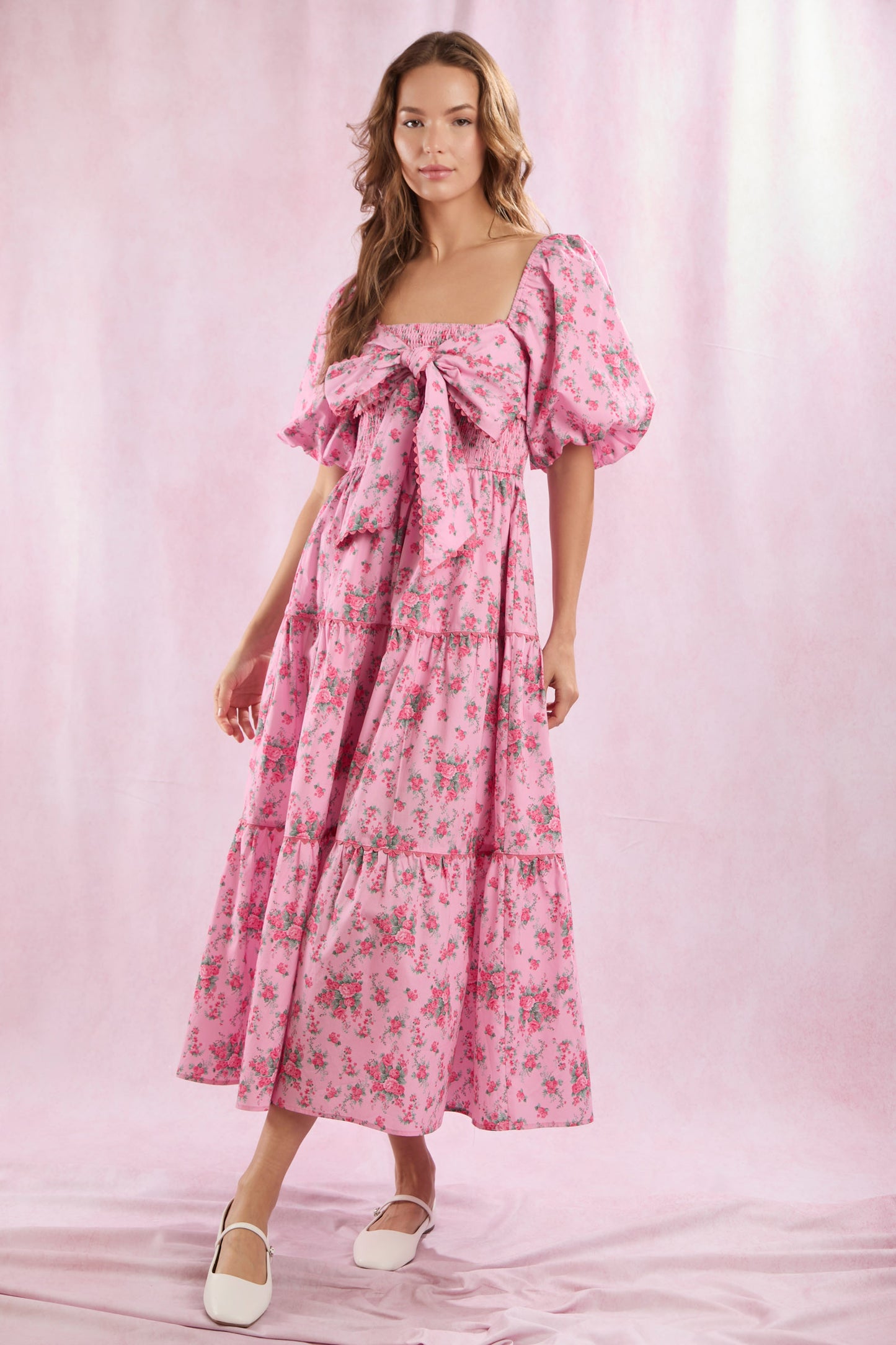 Avery Floral Maxi Dress