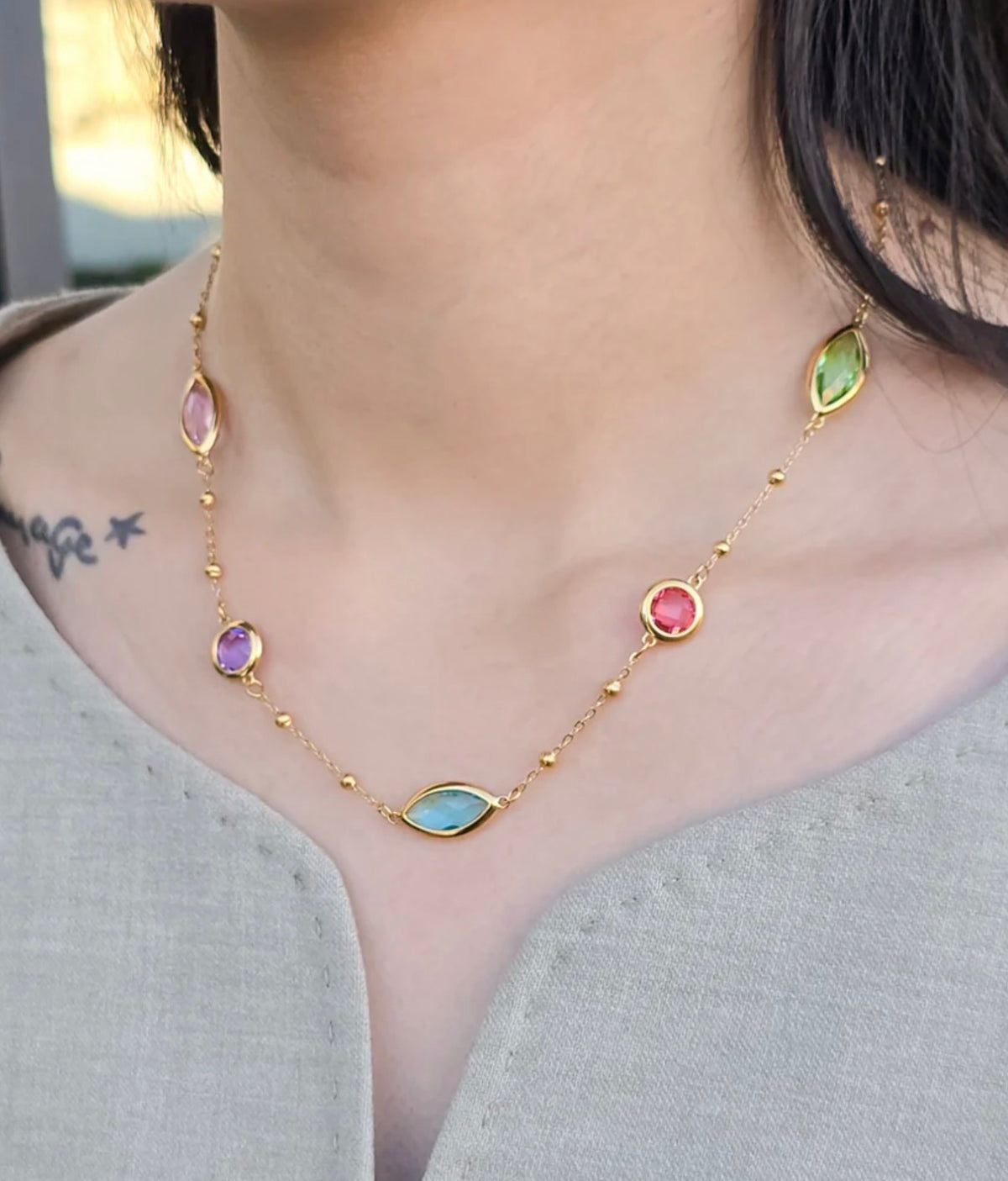 Juliana Gems Necklace