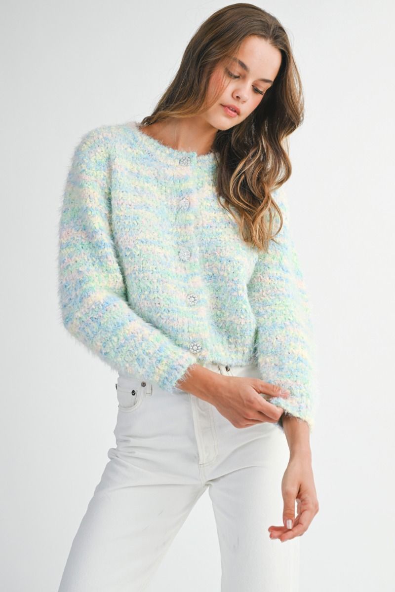 Ellena Confetti Cardigan