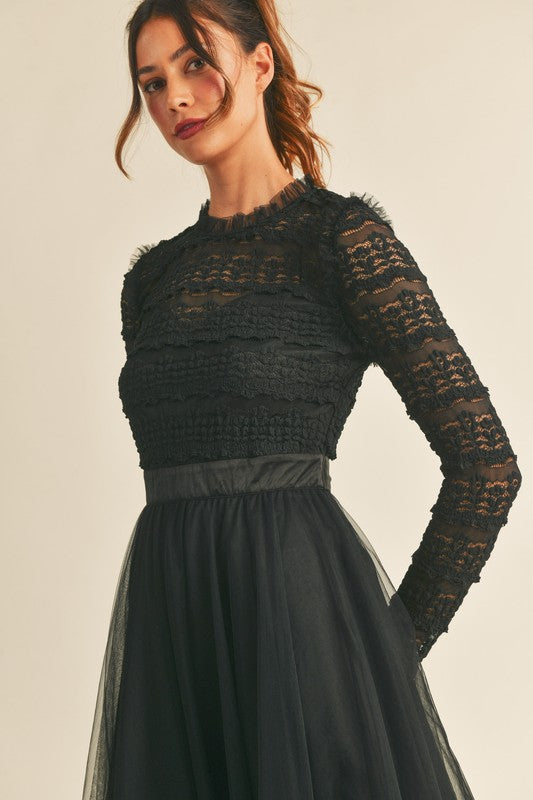 Loredana Maxi Tulle Dress