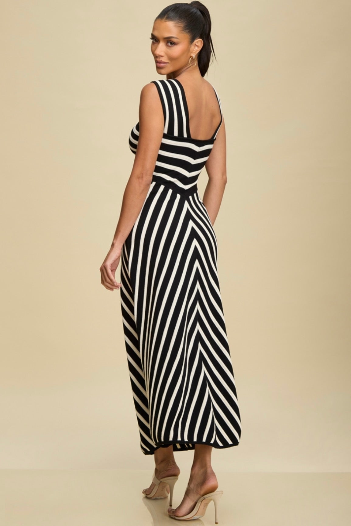 Carolina Chevron Knitted Dress