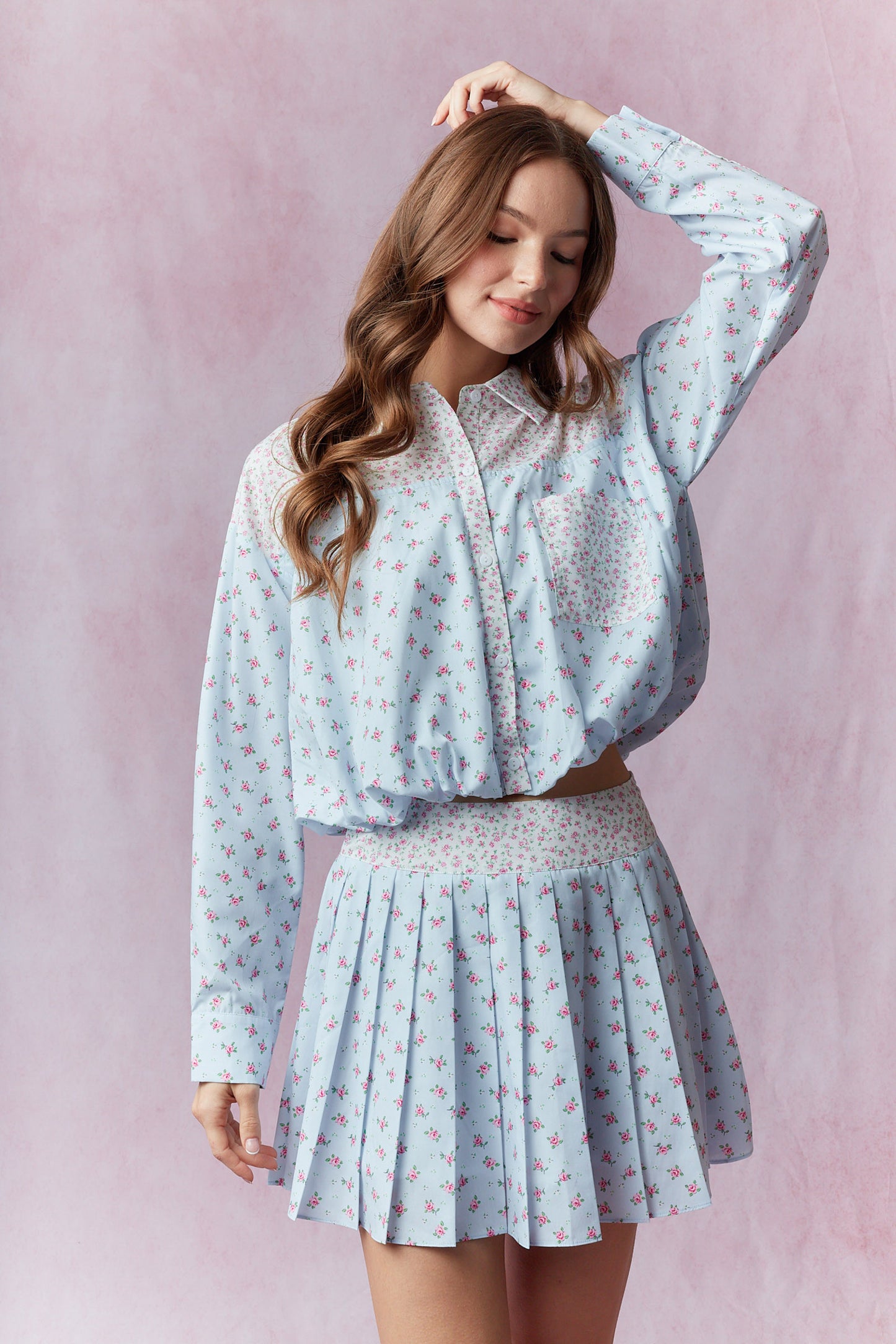 Valerie Floral Sporty Shirt