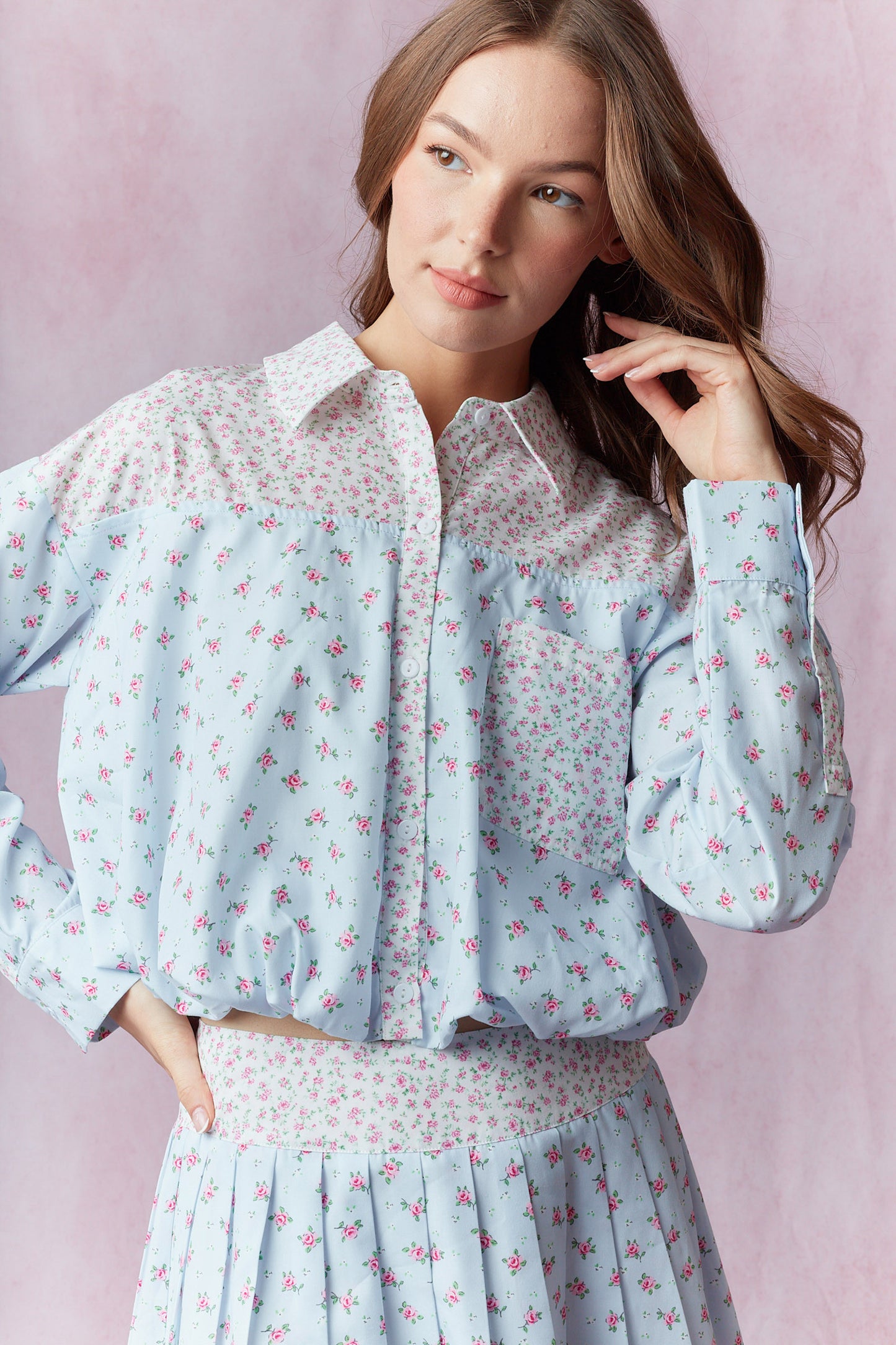 Valerie Floral Sporty Shirt