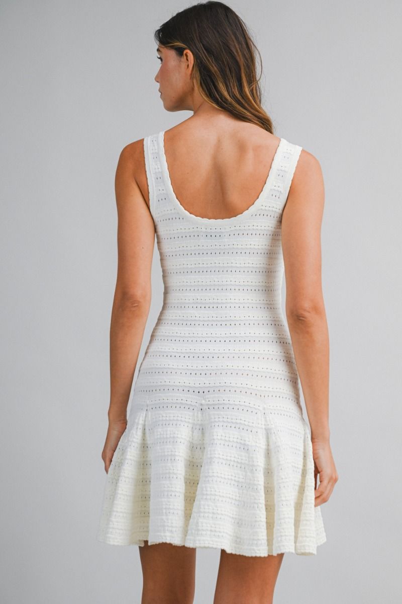 Lola Crochet Mini Dress