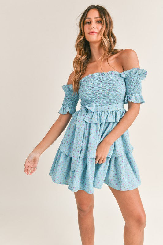 Matilda Floral mini dress