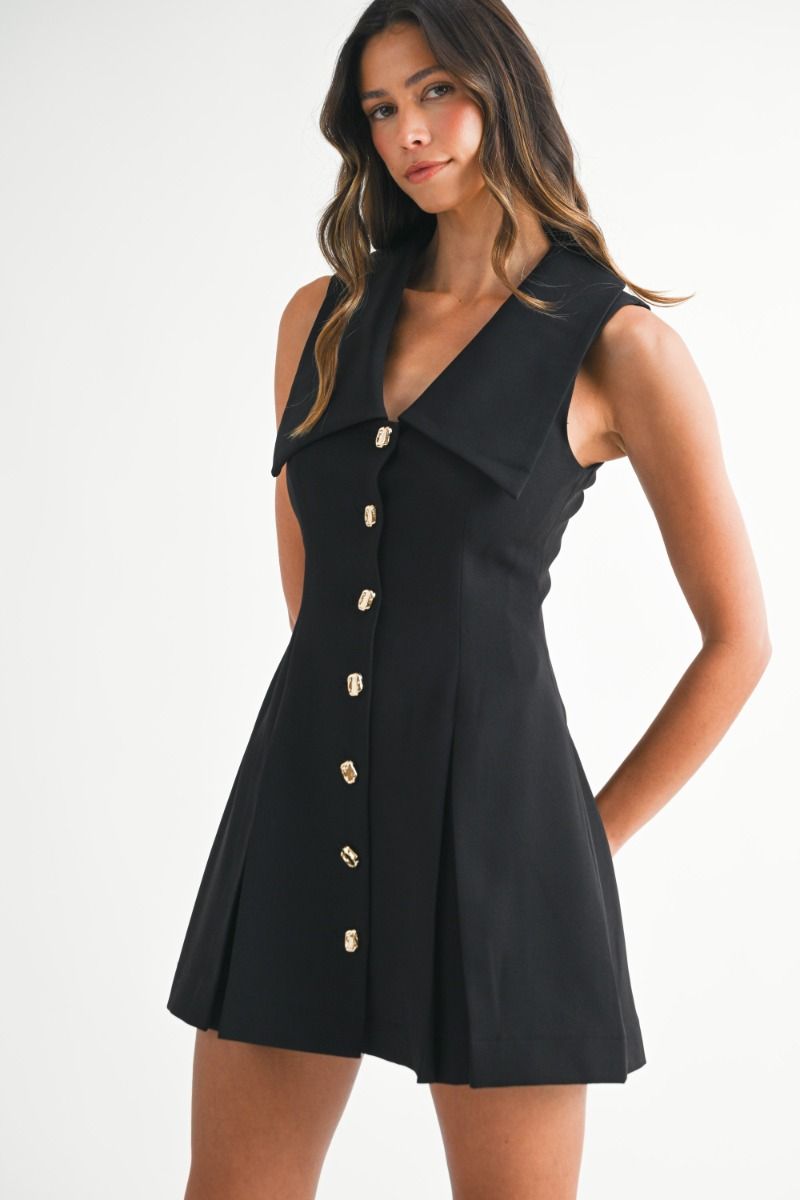 Felice Button Down Mini Dress