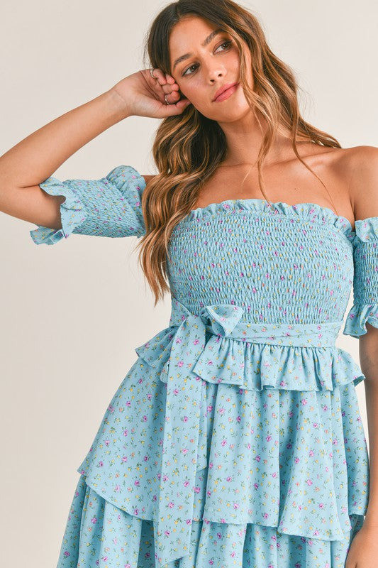 Matilda Floral mini dress