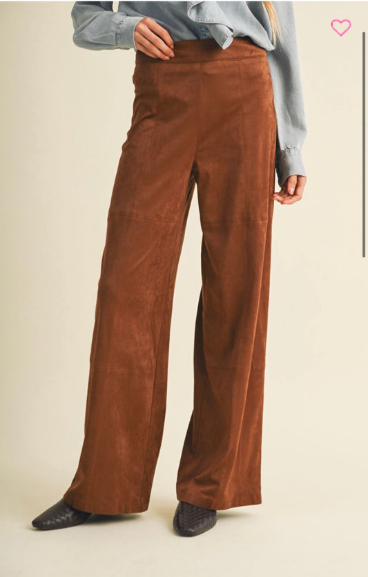 Franki Suede Hazel Pants