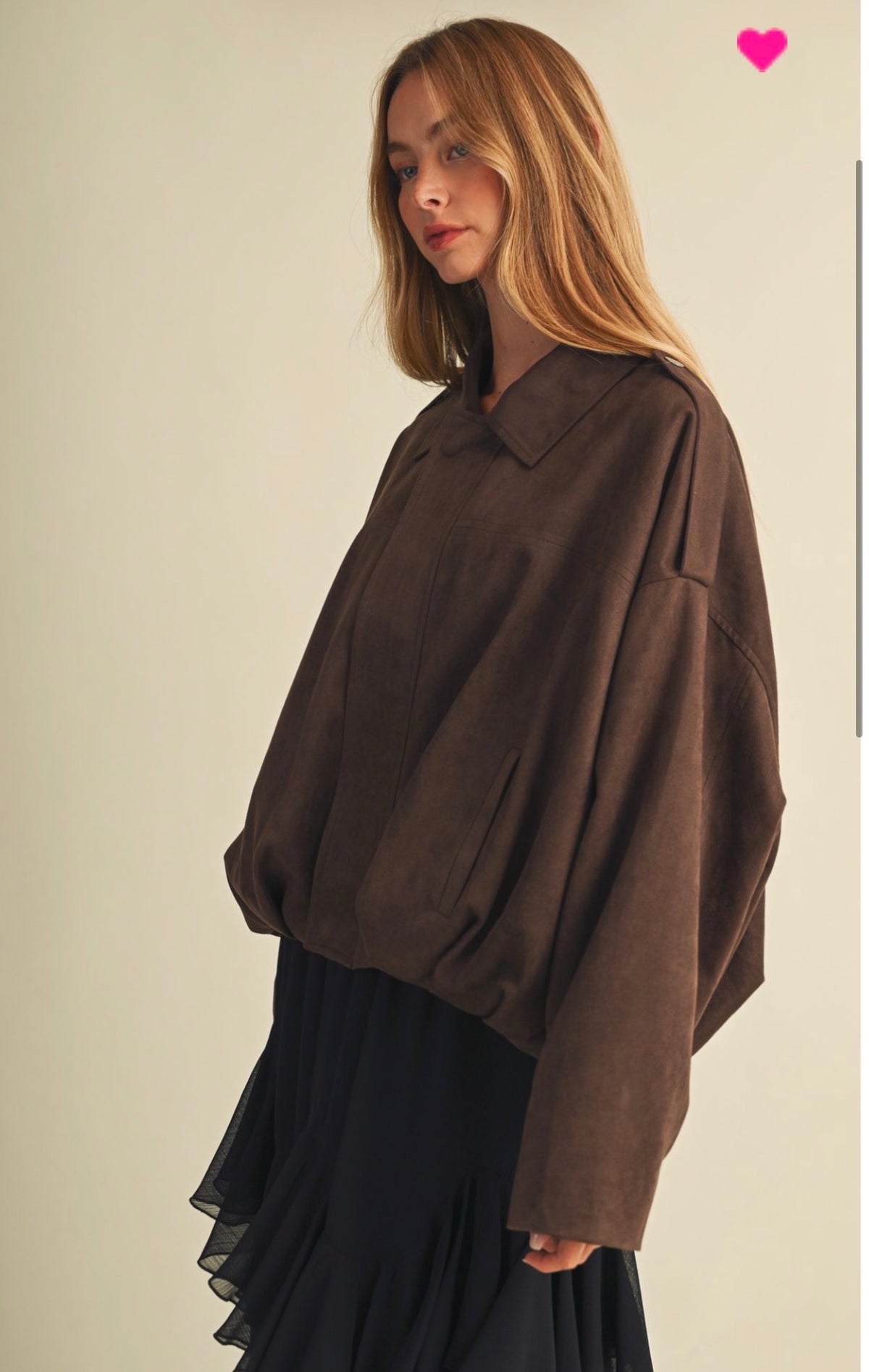 Charlotte Suede Jacket