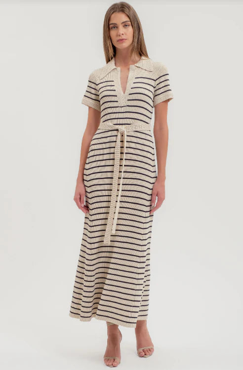 Vanessa French Riviera Maxi Dress