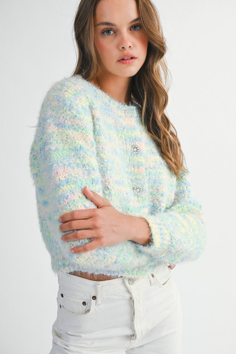 Ellena Confetti Cardigan