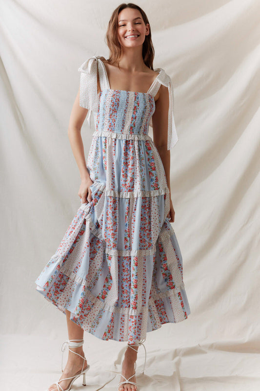 Amanda Floral Maxi Dress