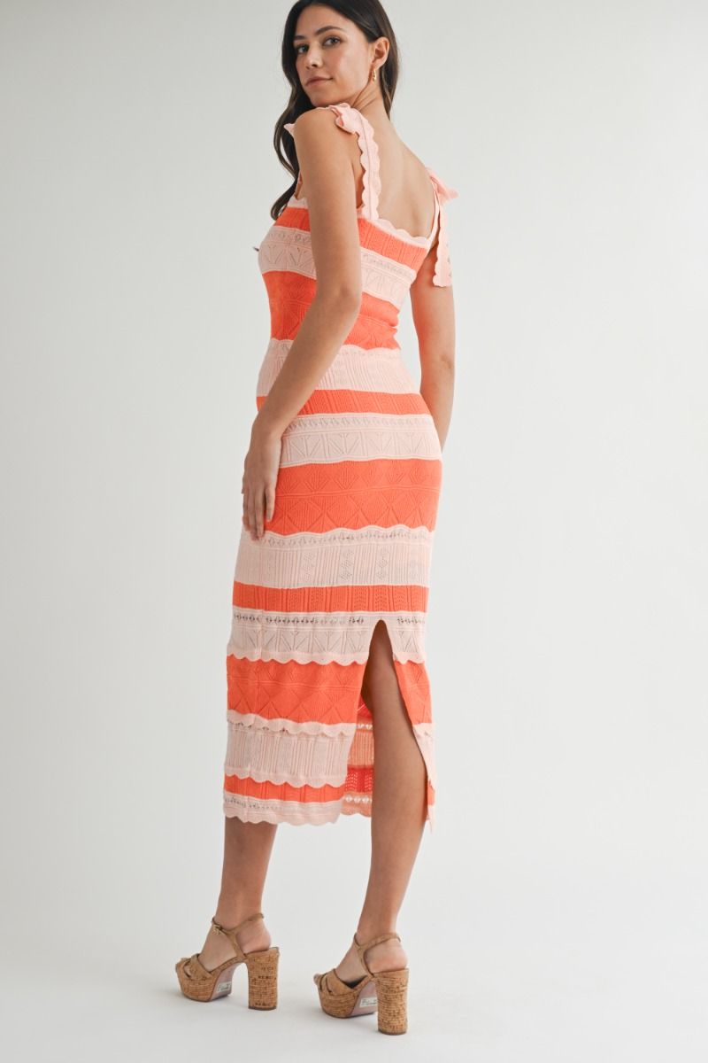 Francesca Midi Crochet Dress