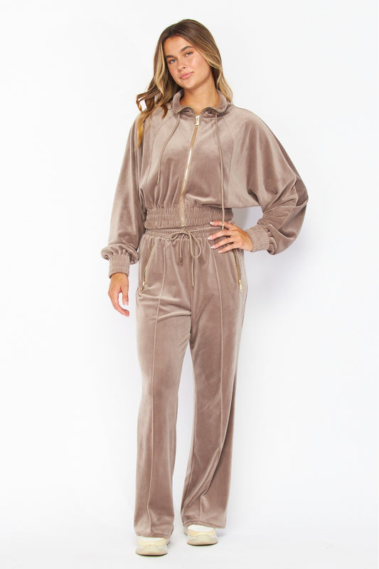 Sonia Velvet Lux Lounge Set