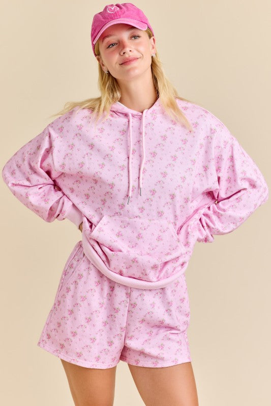 Tanya Pink Floral Set