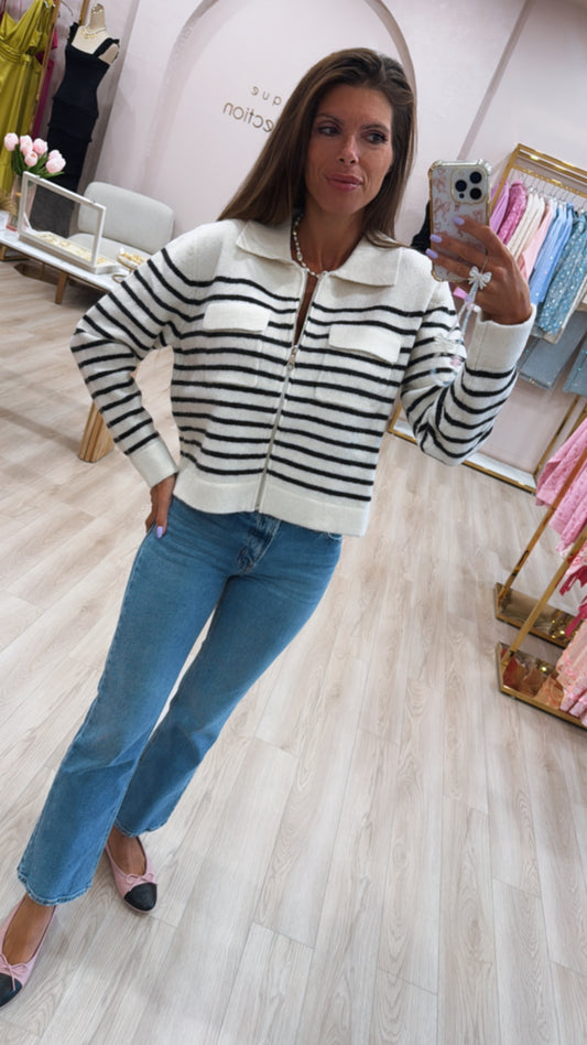 Audrey Stripped Sweater