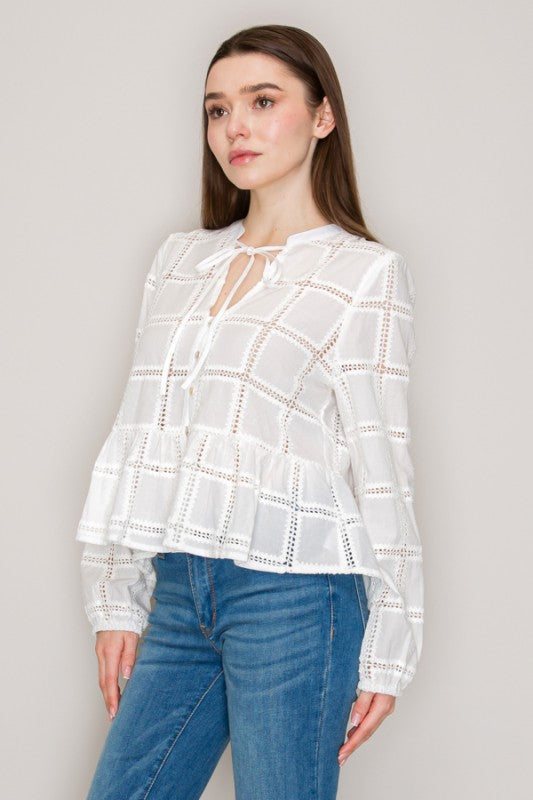 Betthy Detailed Blouse