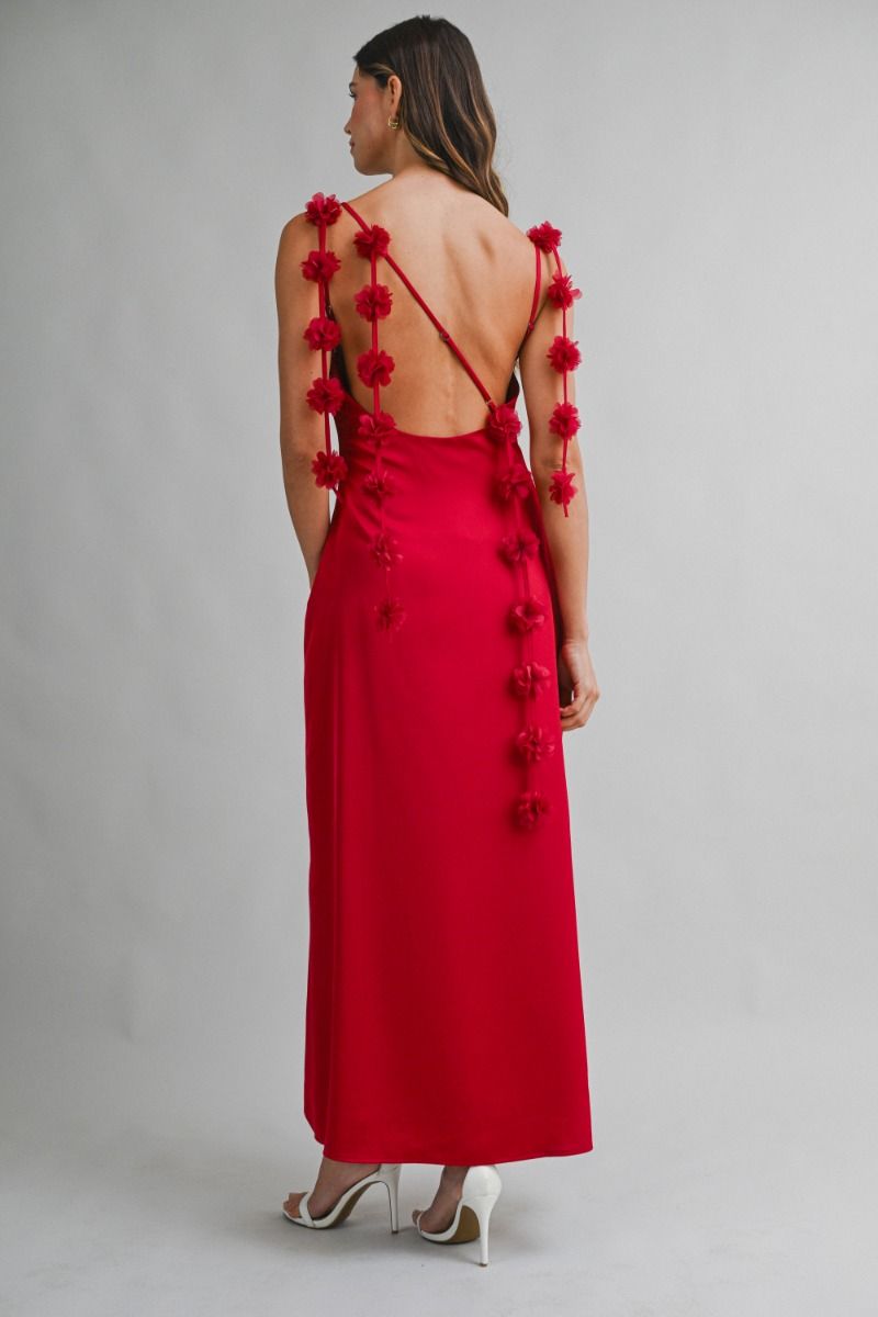 Scarlette Satin Maxi Dress