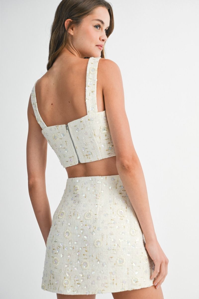 Willow Tweed Embelished Mini set