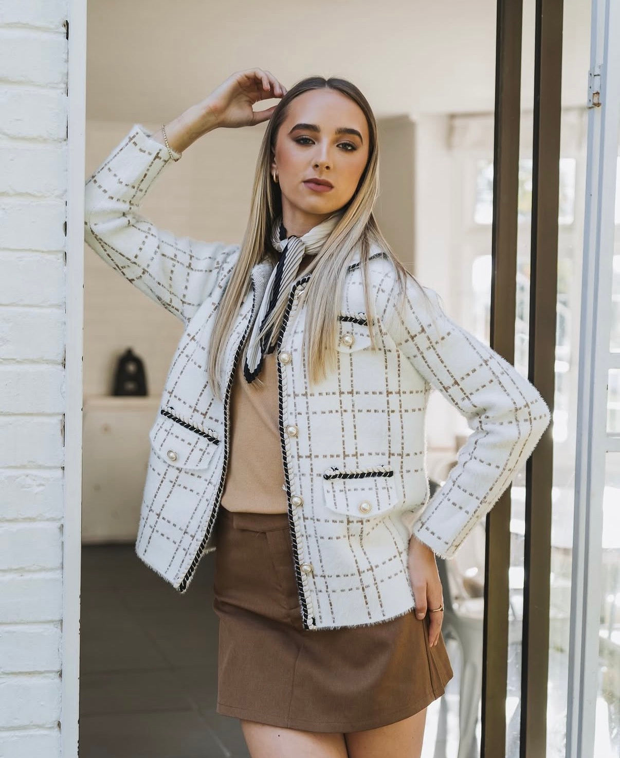 Elodie Mohair Jacket Blazer