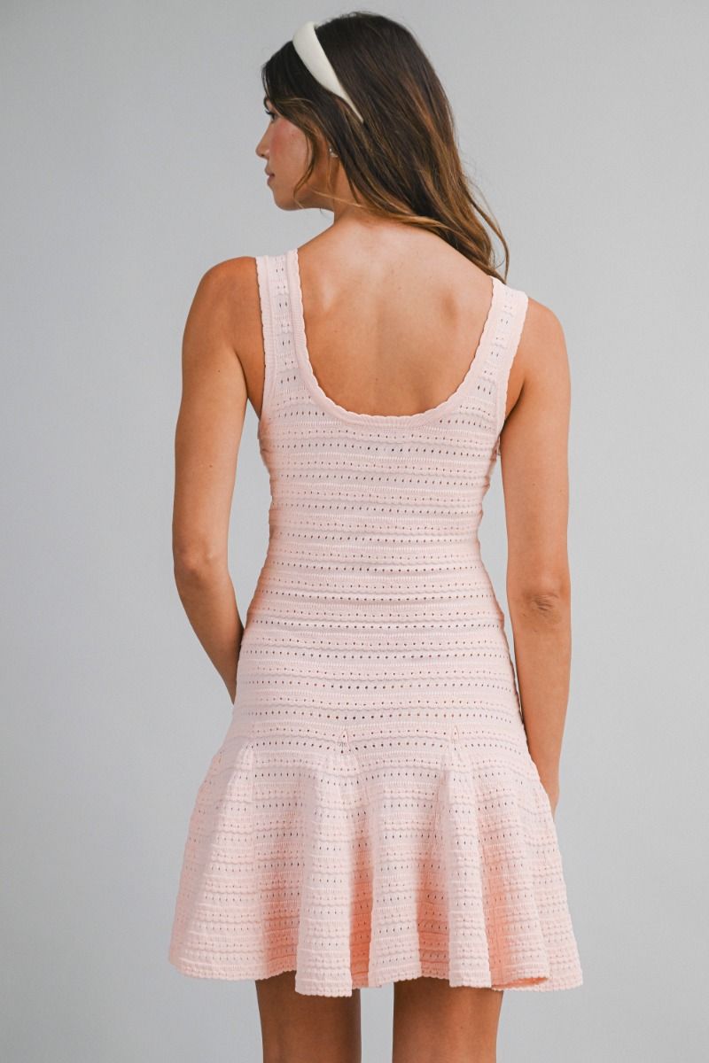 Lola Crochet Mini Dress