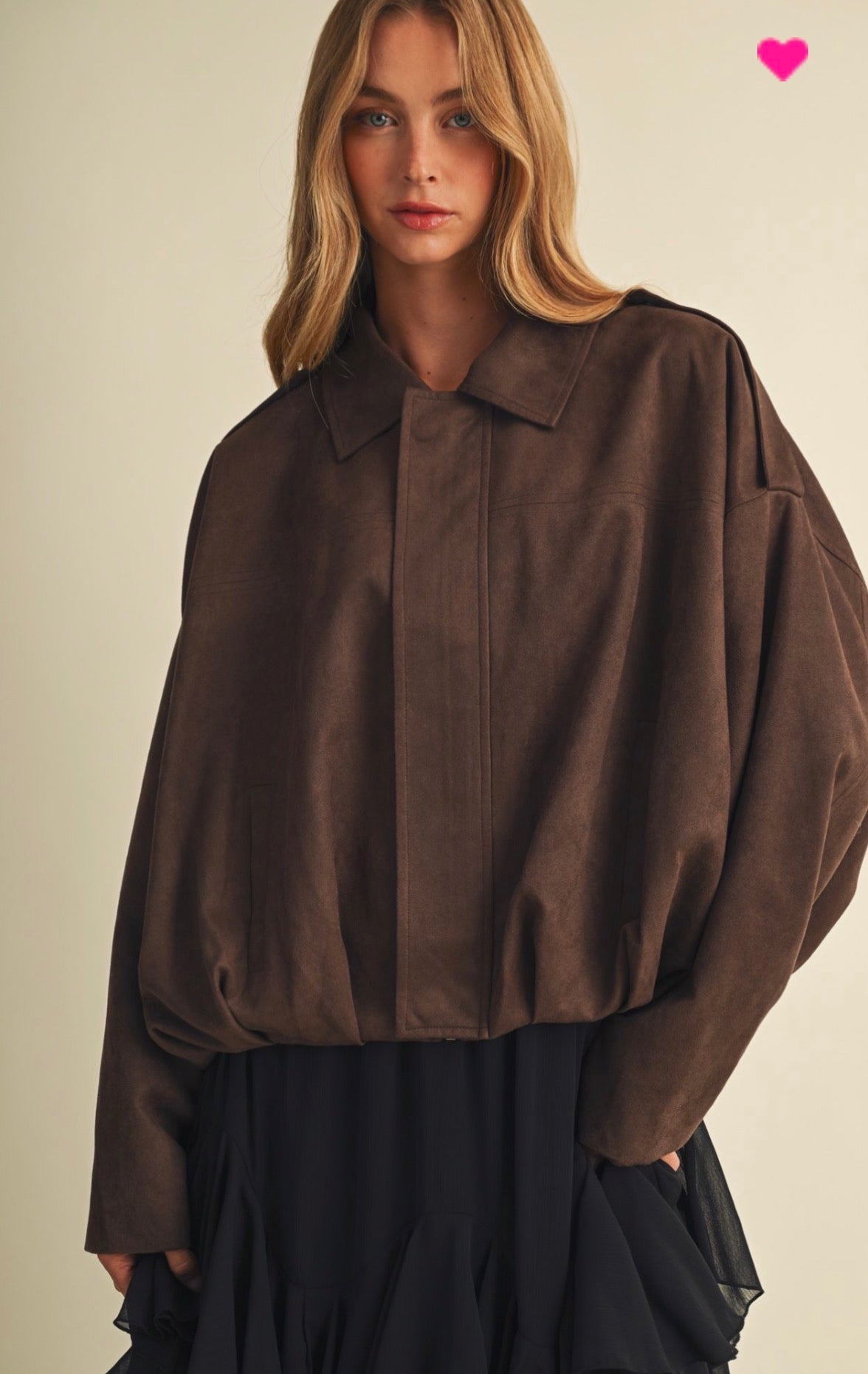 Charlotte Suede Jacket