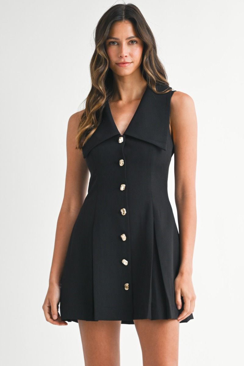 Felice Button Down Mini Dress