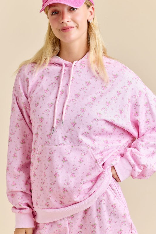 Tanya Pink Floral Set