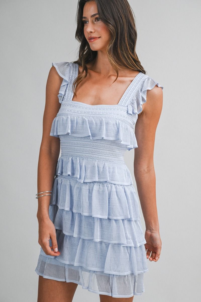 Sofia Layered Mini Dress