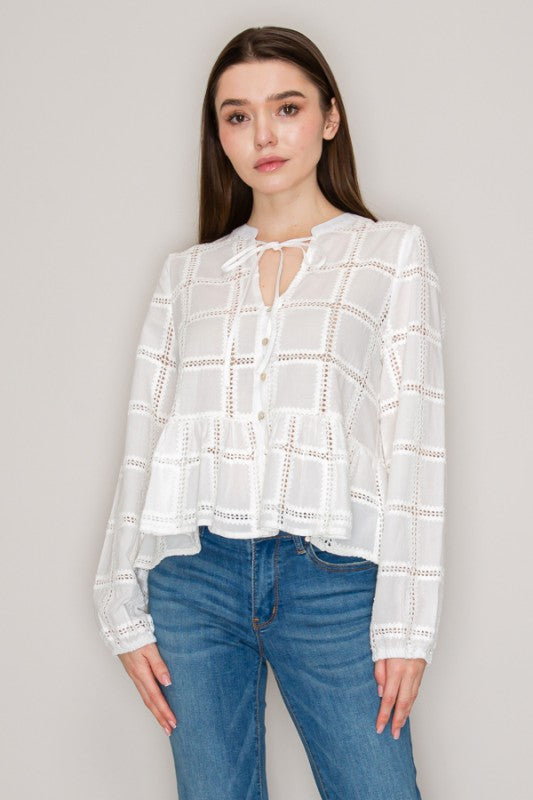 Betthy Detailed Blouse