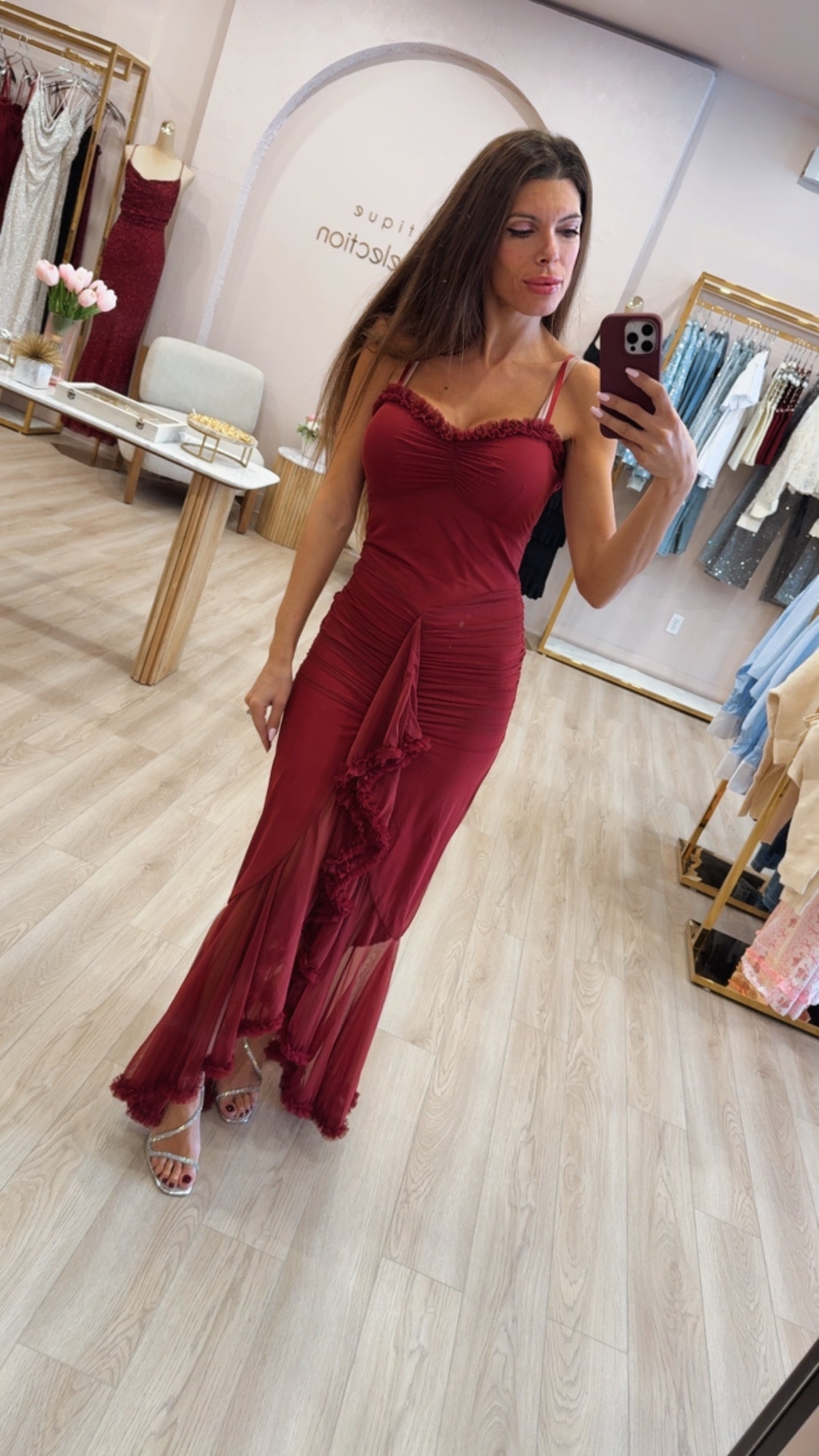 Lollitta Mesh Gown