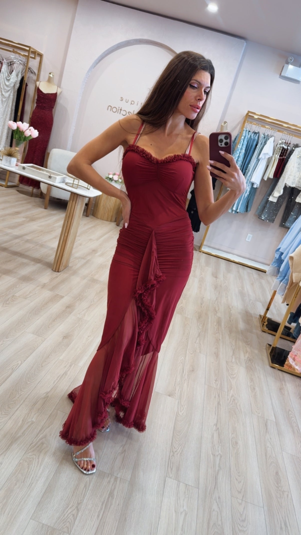 Lollitta Mesh Gown