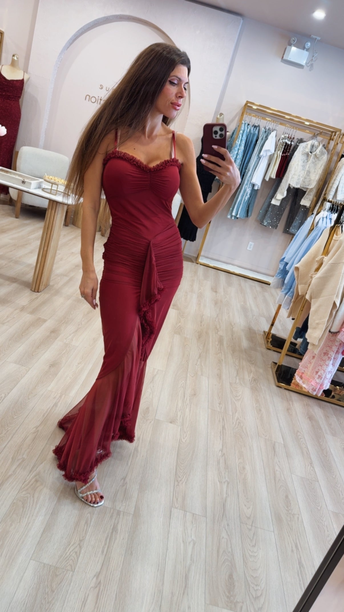 Lollitta Mesh Gown