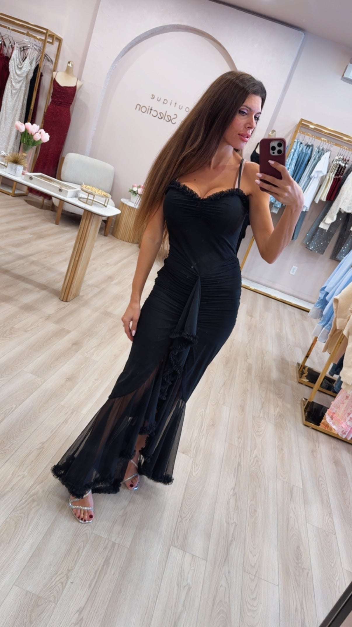 Lollitta Mesh Gown